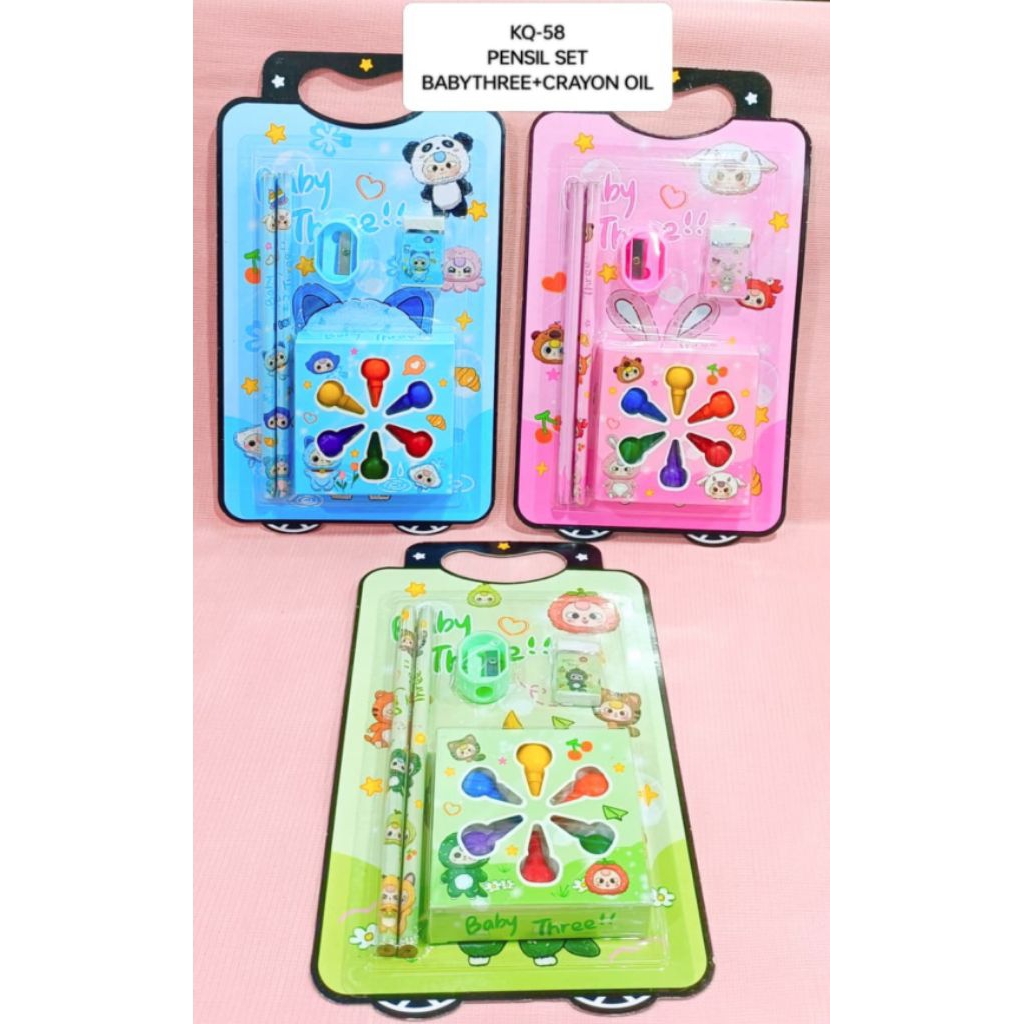 

set pensil BB there crayon