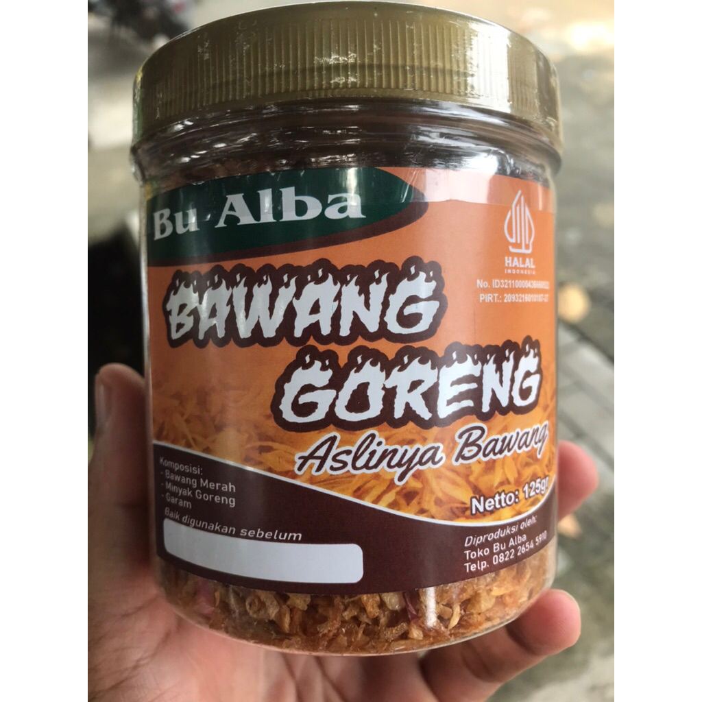 

Bawang Goreng brebes Original Premium- Jumbo 125 Gram