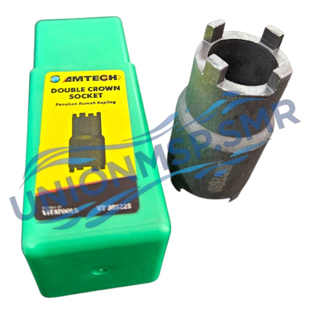 Kunci Sok Double Crown AMTECH VT305225 Penahan Rumah Kopling Motor Vario Beat Scoopy VT Tools