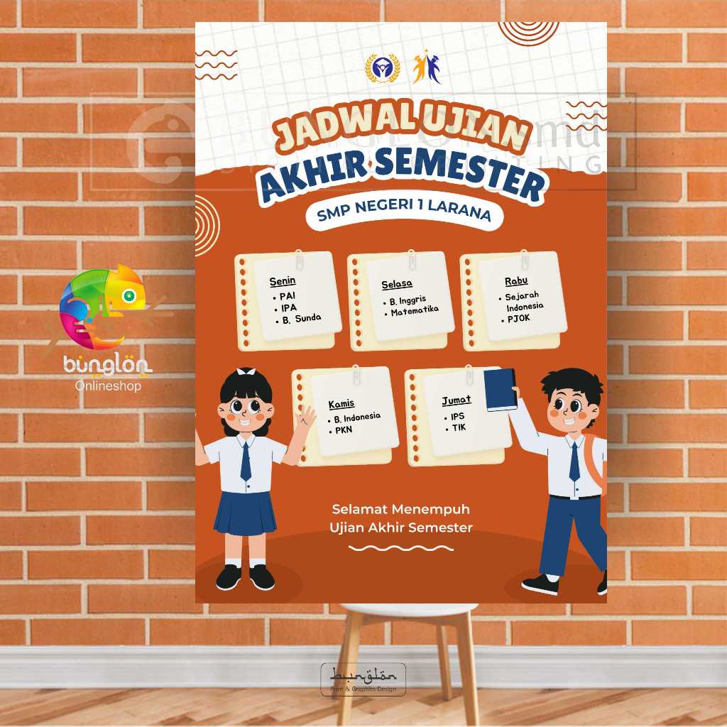 

Poster Jadwal Ujian Akhir Semester