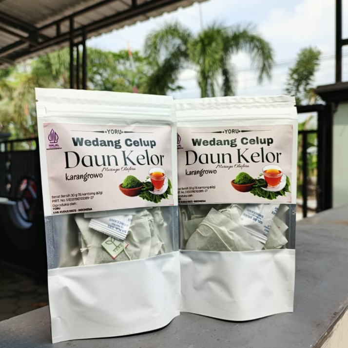 

teh celup daun kelor berkualitas