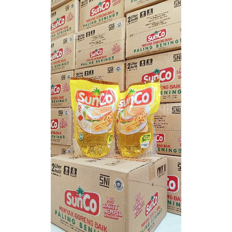 

(INSTAN & CARGO - PASURUAN) Paket 2karton Sunco 2liter isi 12pouch