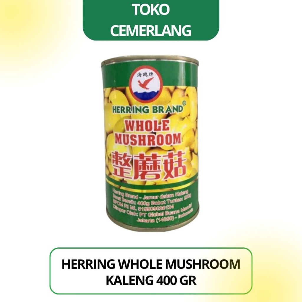 

Whole Mushroom Herring Brand KLG 400 gr