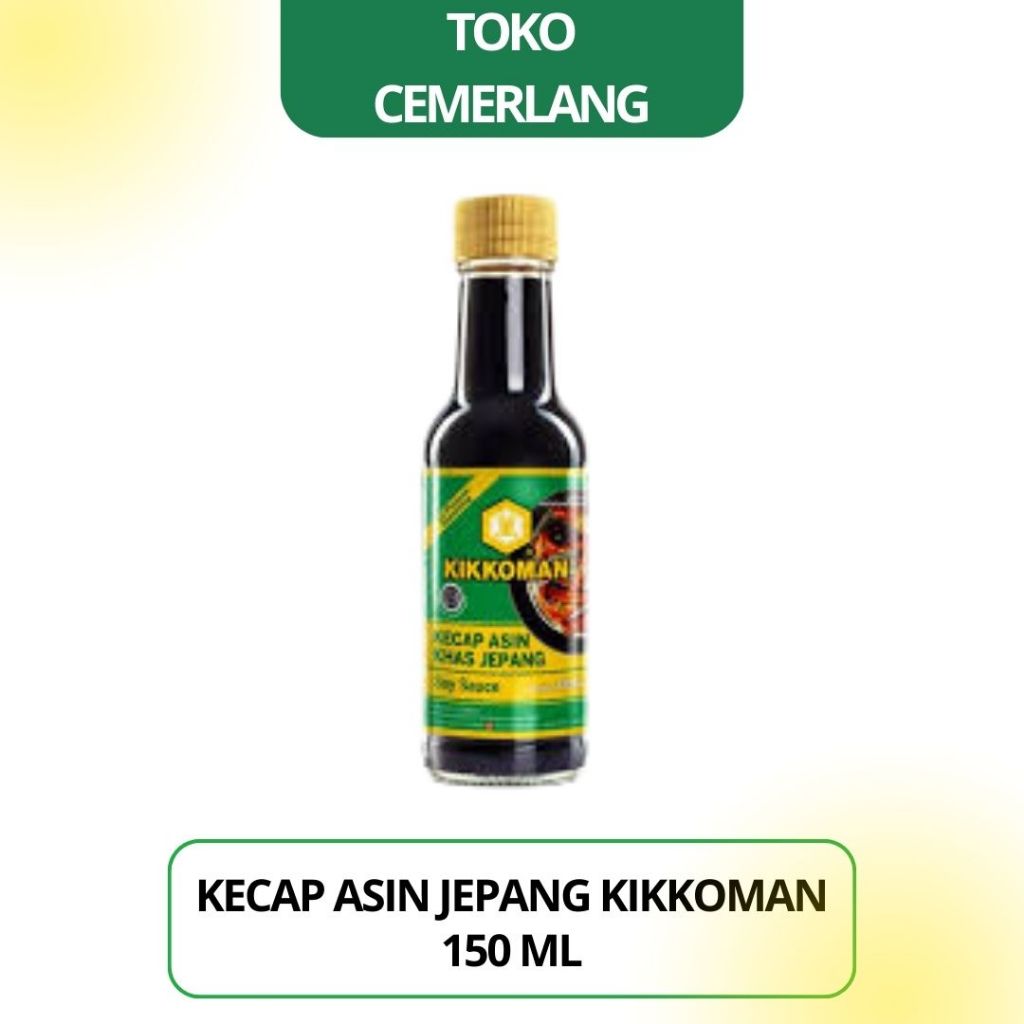 

Kecap Asin Jepang Kikkoman 150 ml