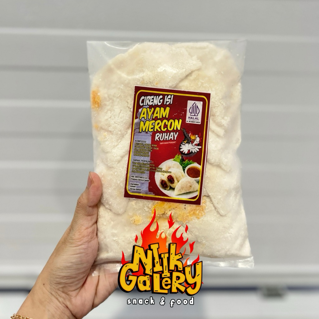 

Cireng ayam mercon ruhay