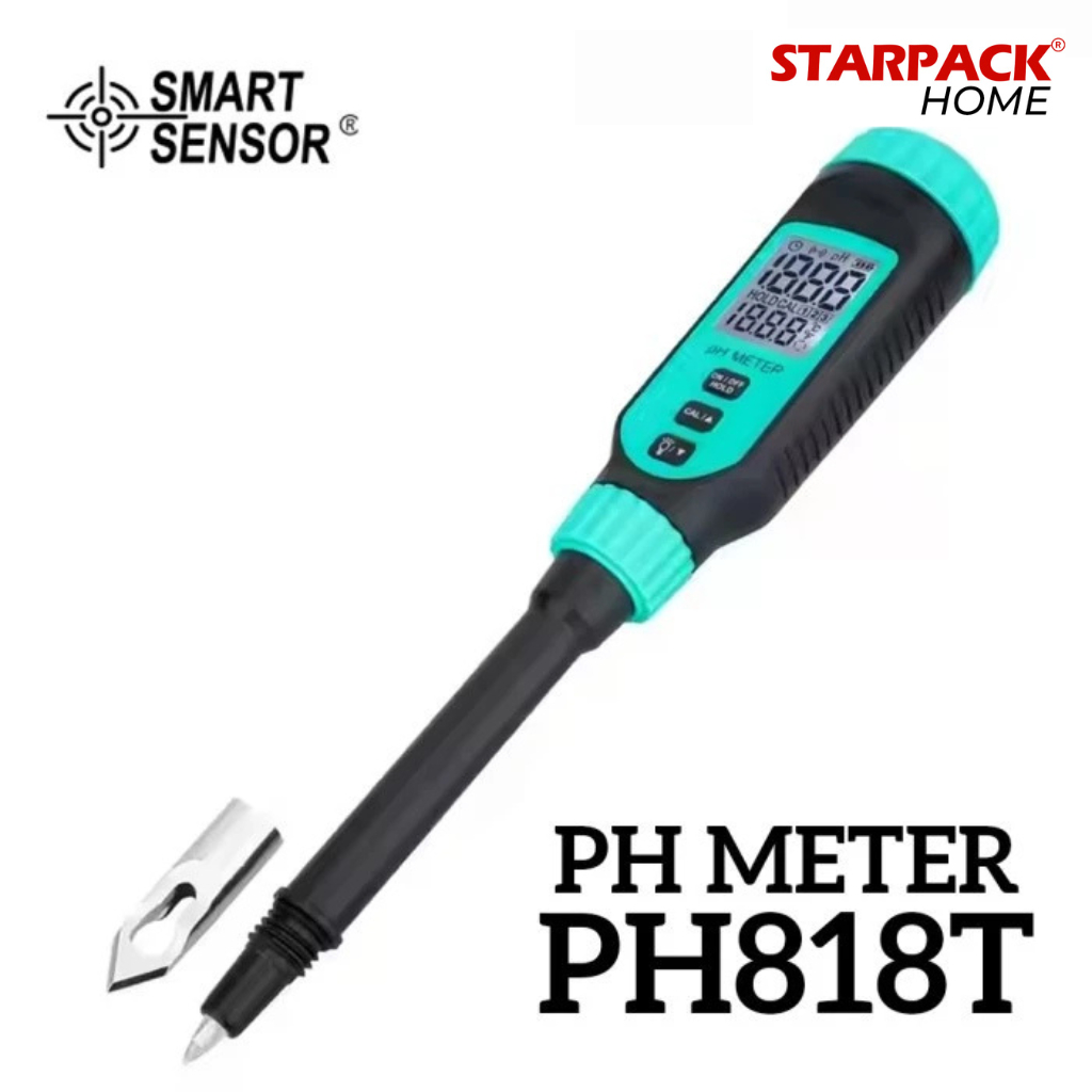 SMART SENSOR PH818T PH Meter Digital – Pengukur pH untuk Laboratorium dan Industri Makanan