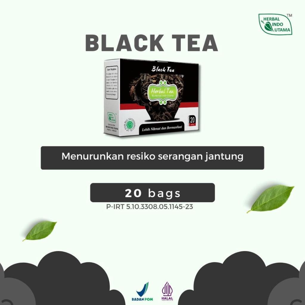 

Black Tea Teh Hitam 20 Kantung Herbal Indo Utama