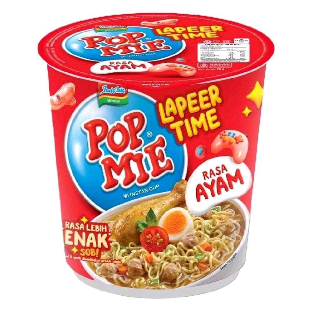 

Pop Mie Mi Instan Cup Rasa Ayam isi 75 gram