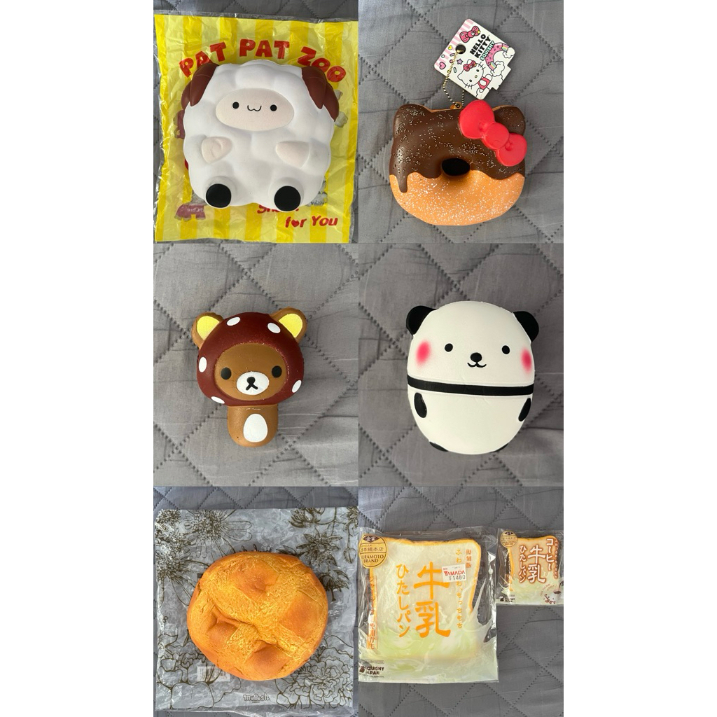 Preloved Squishy - Silly Squishies, Smooshy Mushy, Kuramoto Brand, etc.