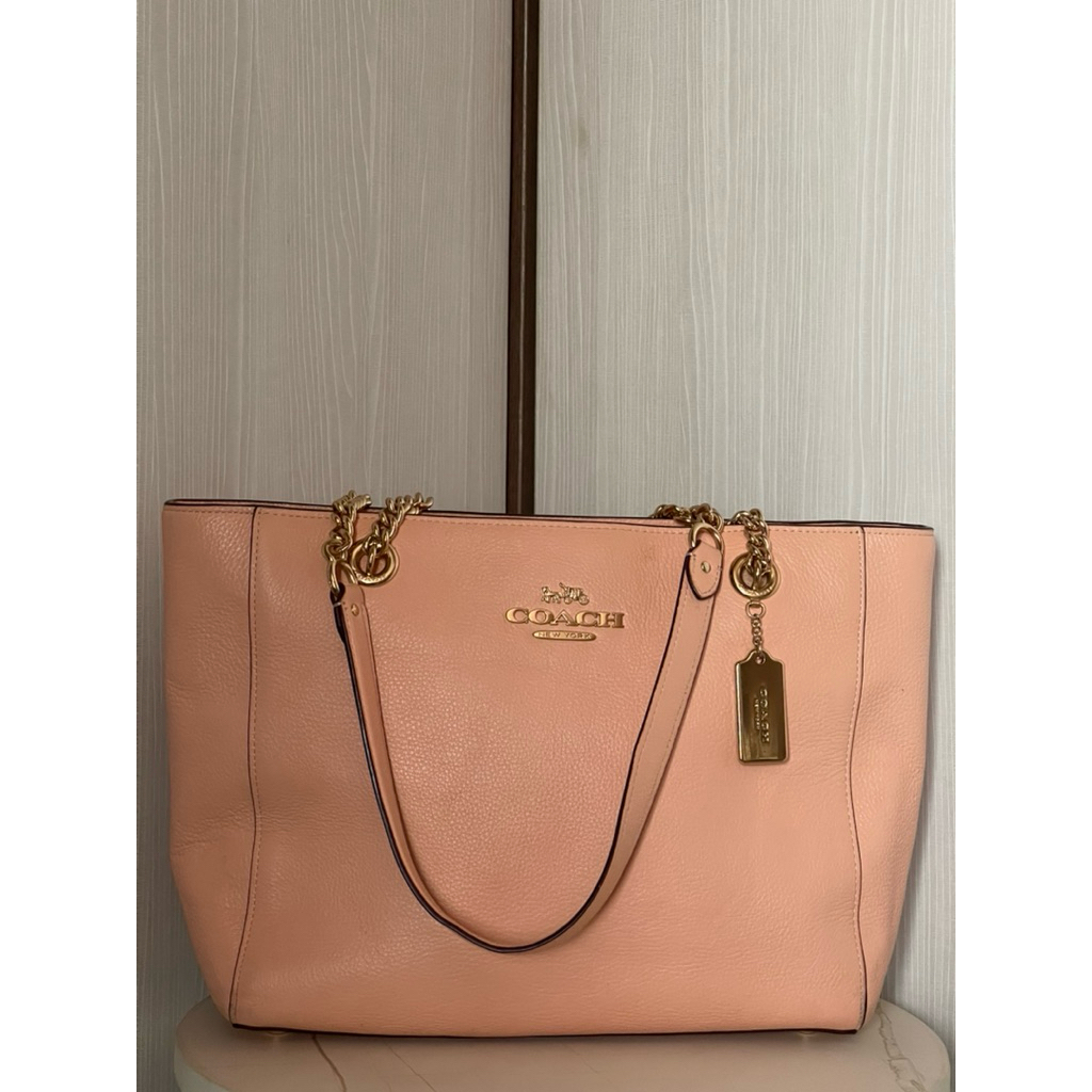 Tote Bag Coach with Chain