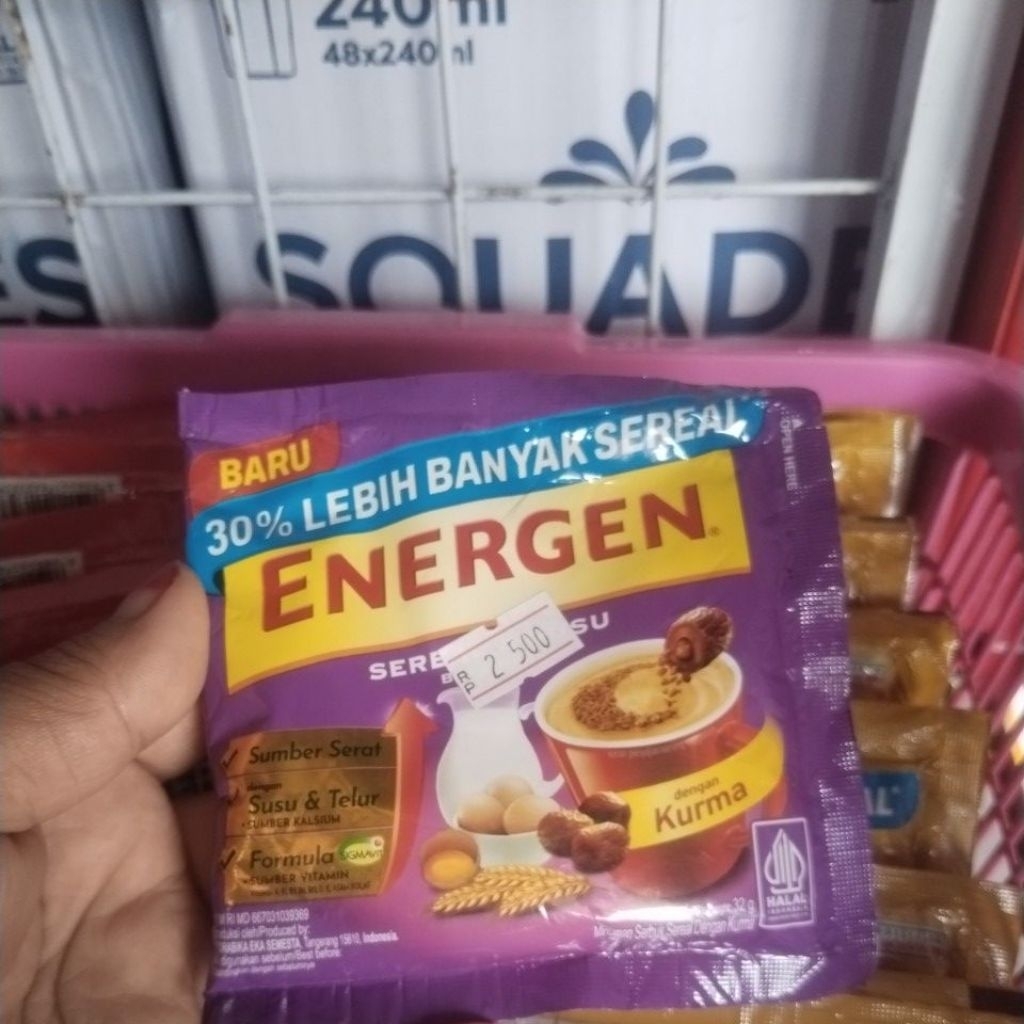 

Energen dengan rasa kurma 1 saset