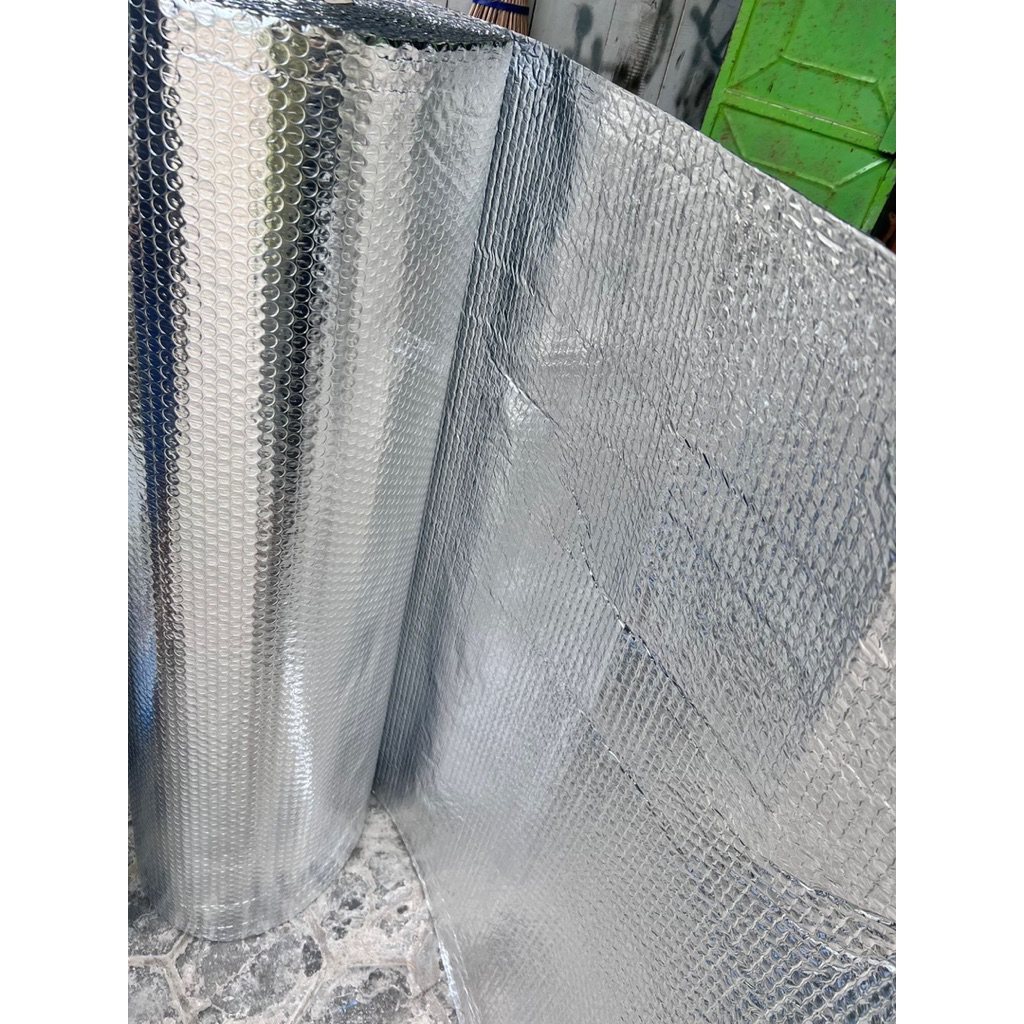 Aluminium Foil Bubble Insulation (1 Roll) – Peredam Panas & Anti Bocor atap 1 roll