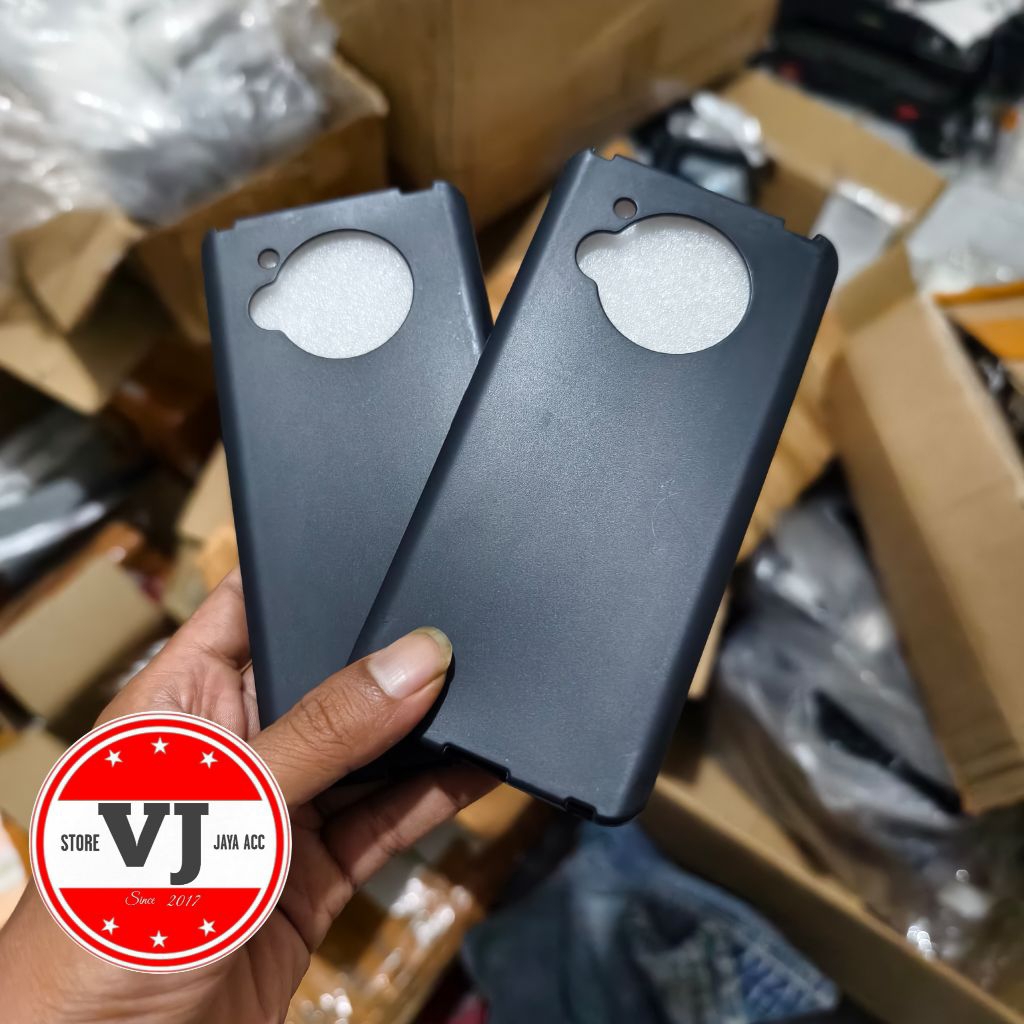 Softcase Sharp Aquos R7 Case Silikon TPU Black Matte