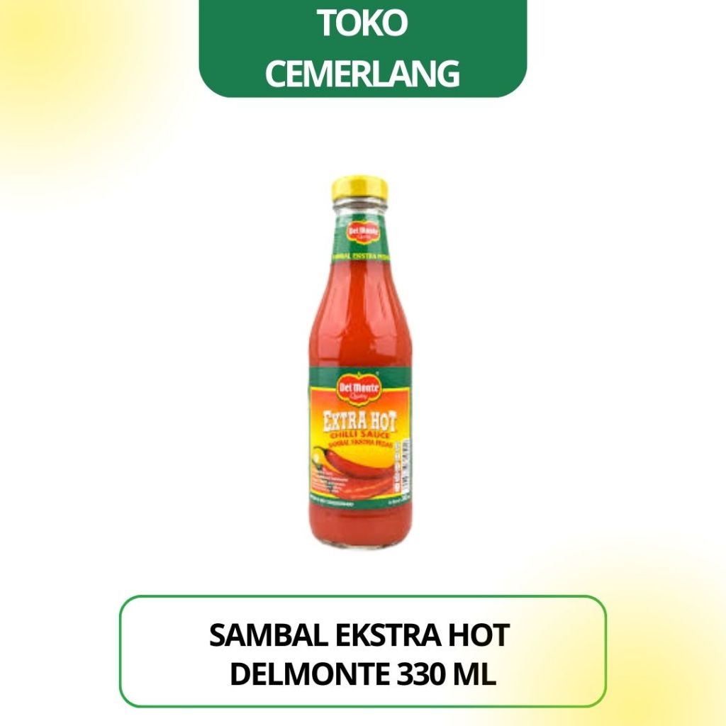 

Saus Sambal Ekstra Hot Del Monte 330 ml
