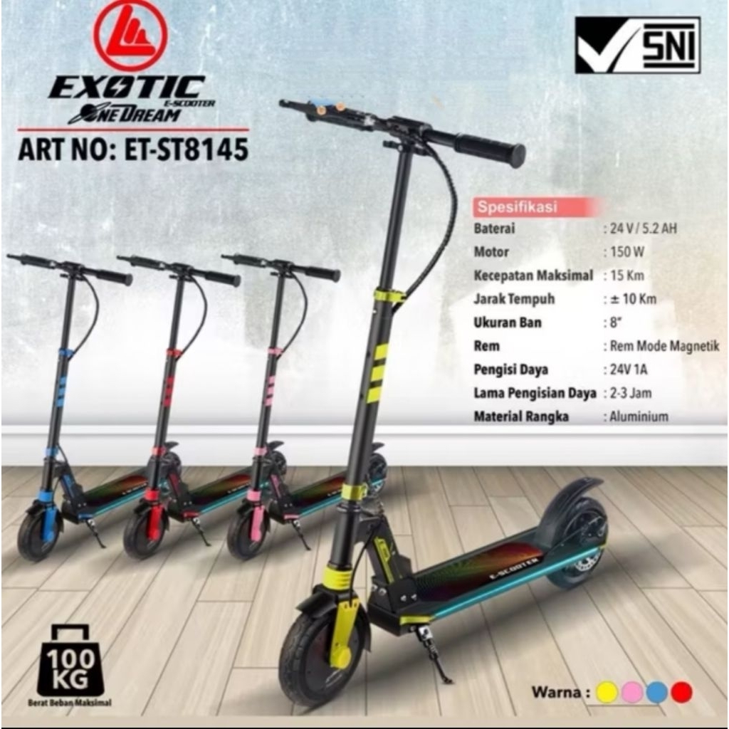 Scooter Exotic Electric ST-8145