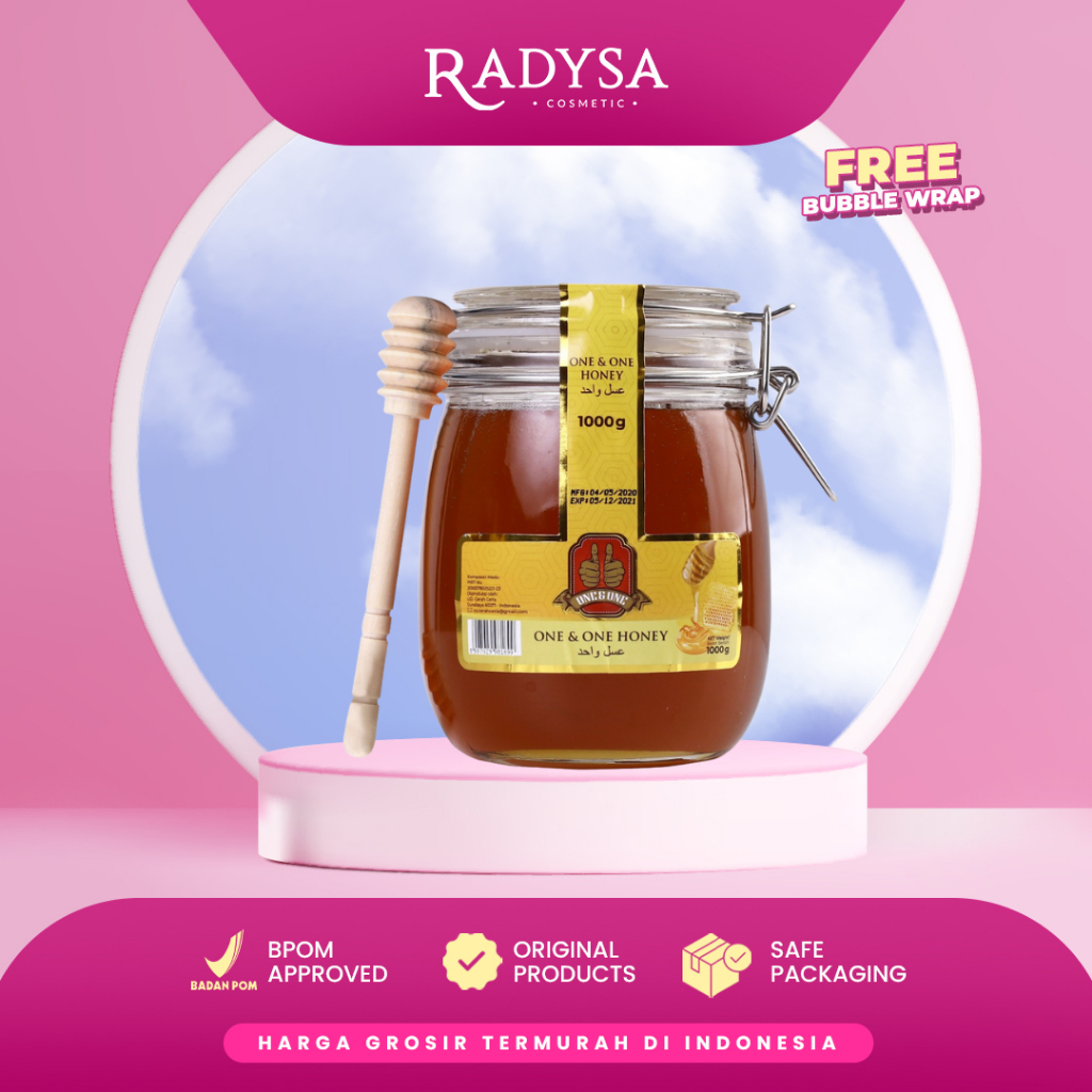 

RADYSA - One & One Honey 1000gr || One And One Madu Free Sendok