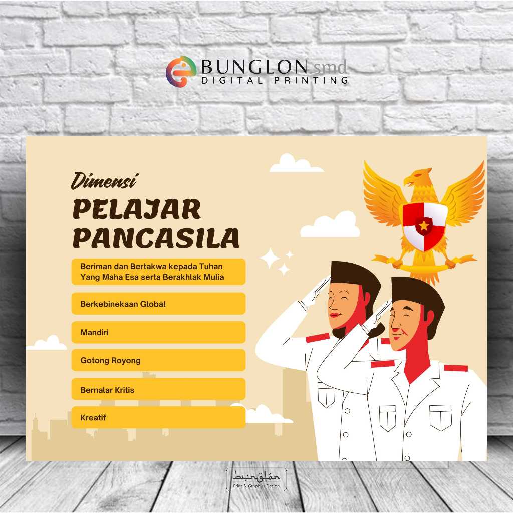 

Poster Dimensi Pelajaran pancasila