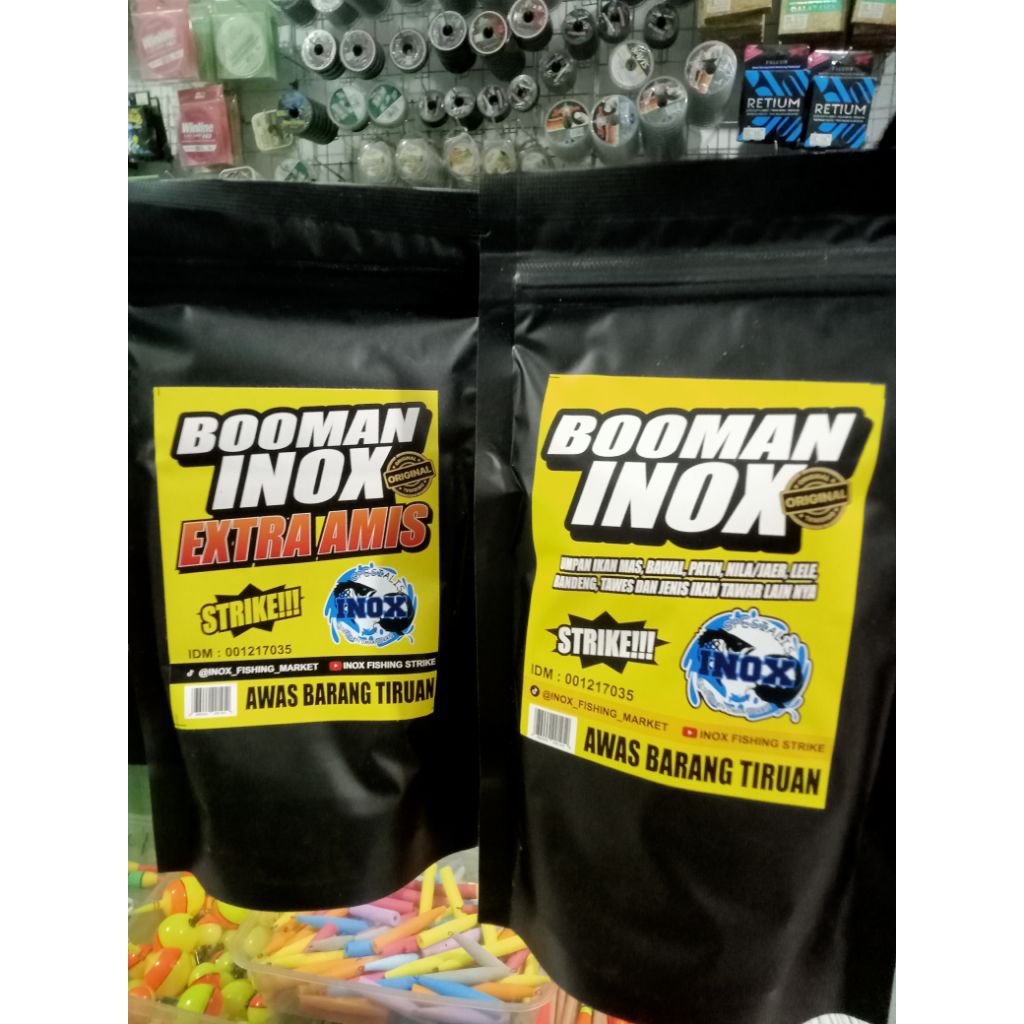 BOOMAN INOX PENGUMPUL IKAN BOOMAN INOX KEMASAN BARU