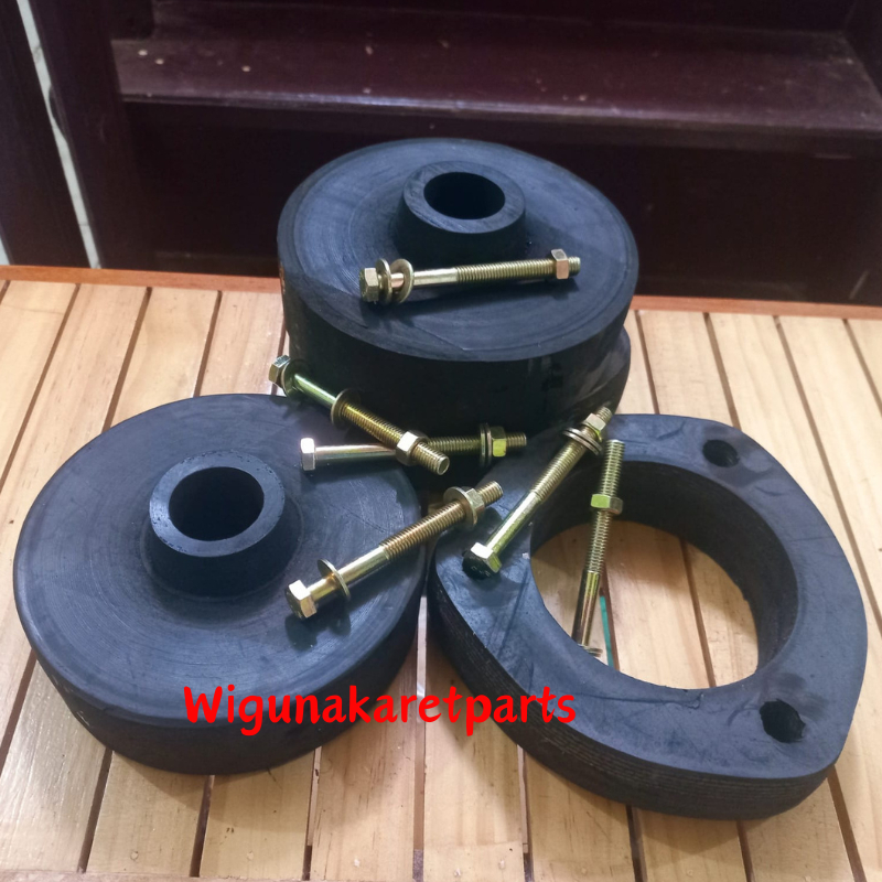 Karet Lift Spacer Karet Shock Per Depan dan per Belakang Avanza Terios Xenia Dan Rush Tebal 4 cm Har