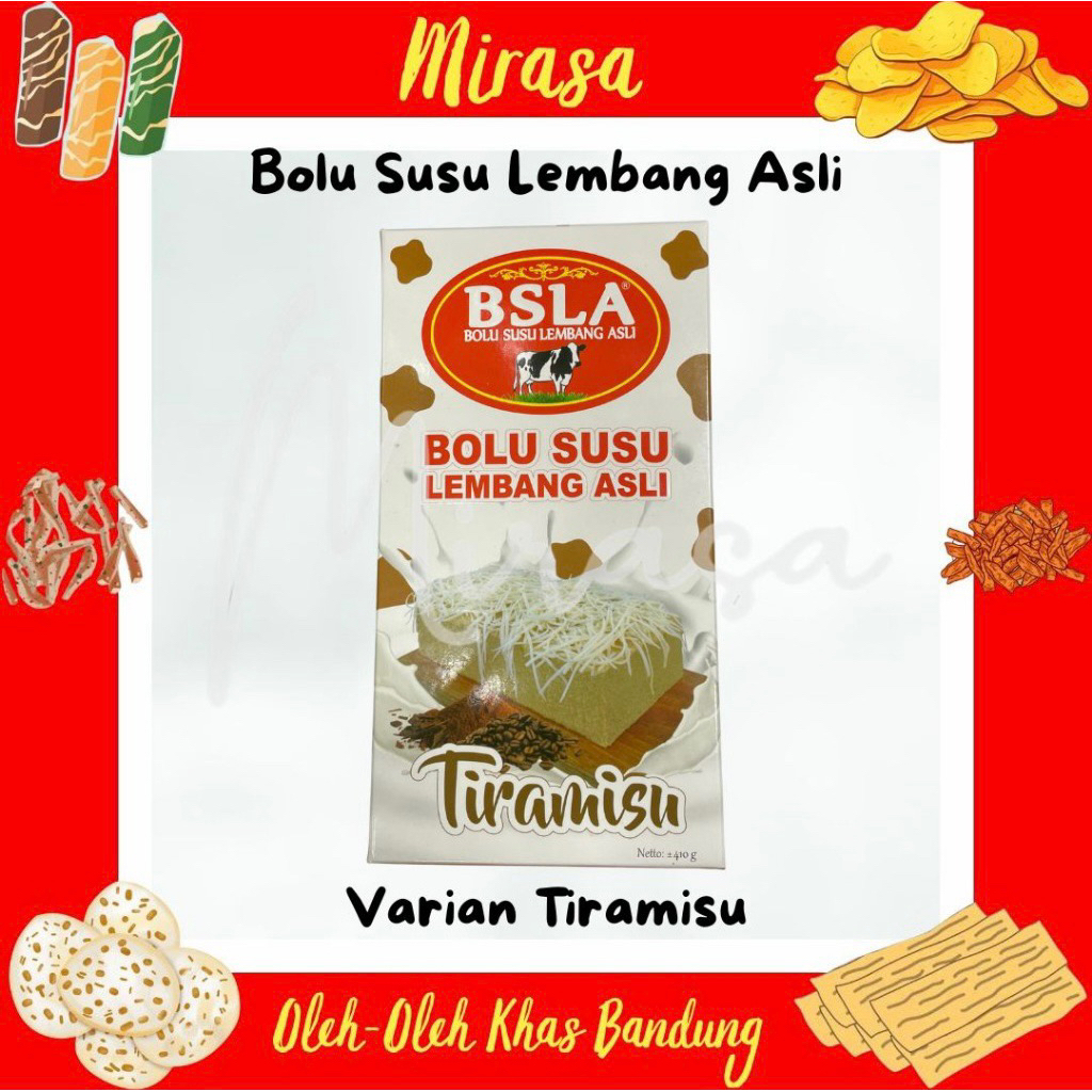

Bolu Susu Lembang Asli (Tiramisu)