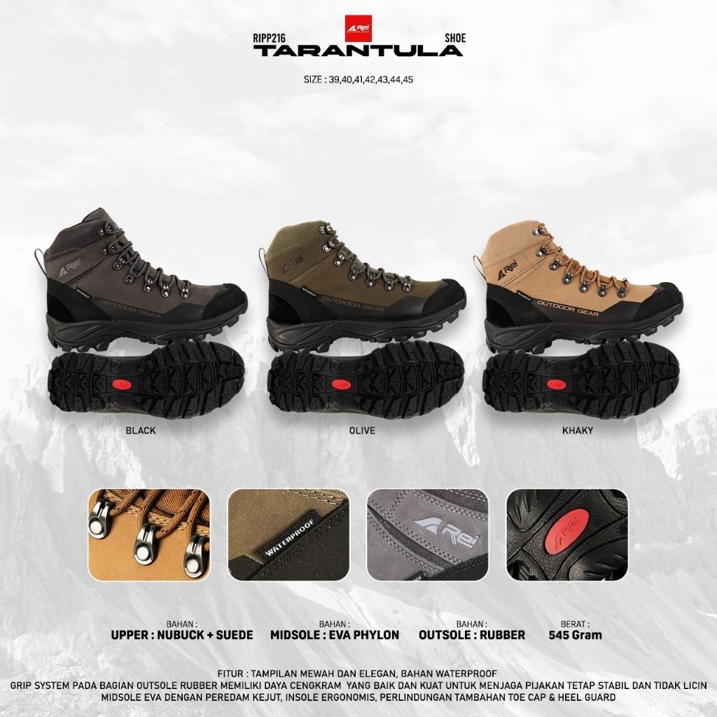 Sepatu Gunung Pria Tarantula Arei Outdoorgear