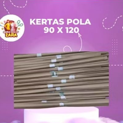 

Kertas pola 90 x 120 cm