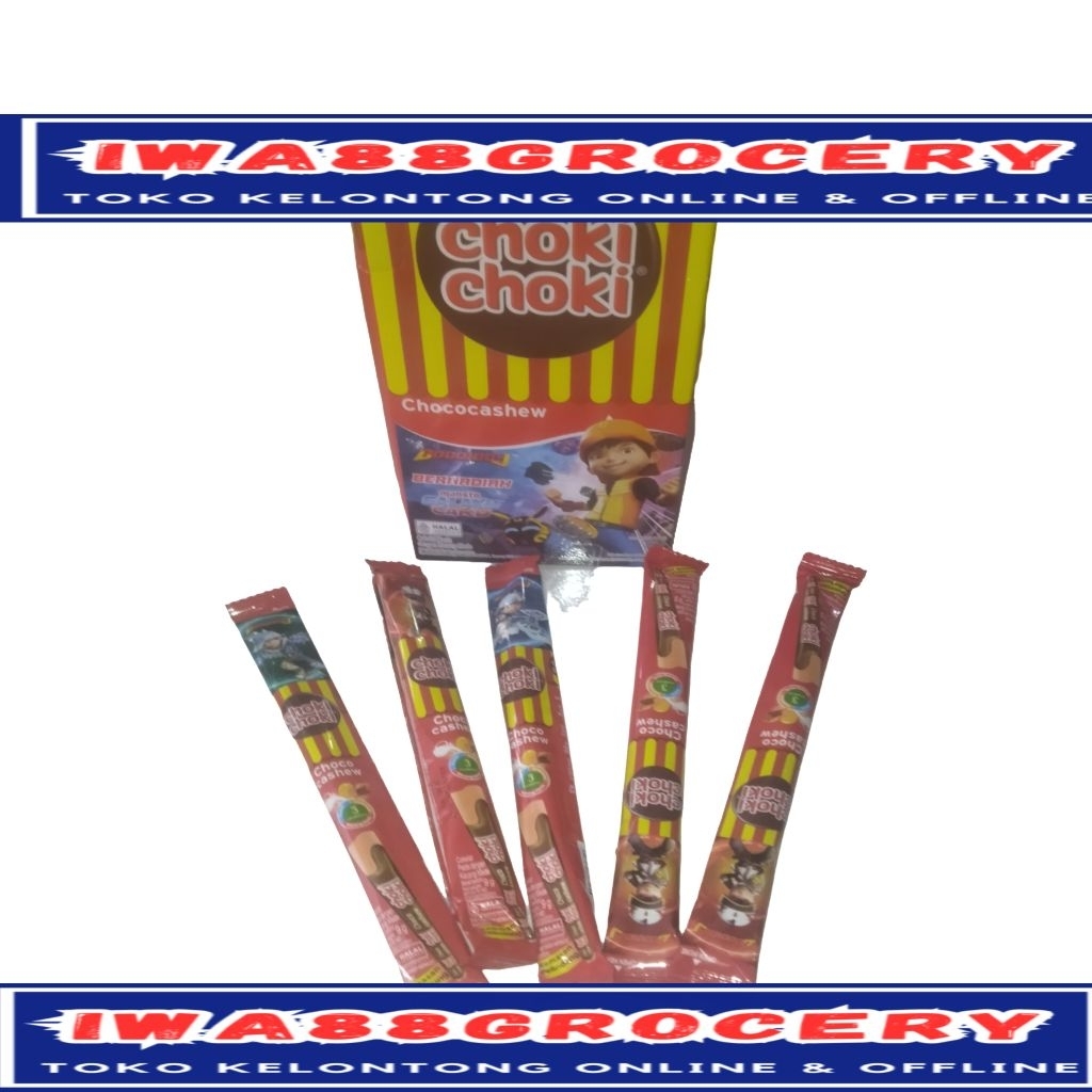 

choki choki chococashew coklat pasta 1pieces