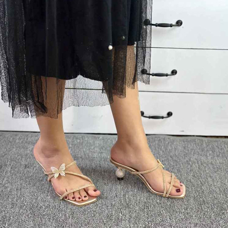 Camulucu - Aura Heels Wanita / Heels Pesta Wanita/ Heels 5cm/Heels Nikahan RB 07