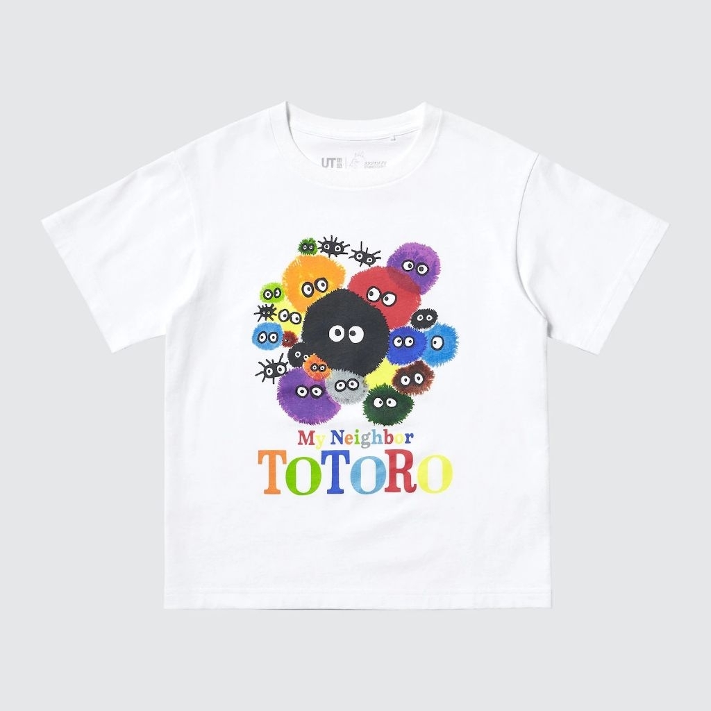 Tshirt Anak 1-12 Tahun Uniqlo x Studio Ghibli Kode 01 | KIDS UT Studio Ghibli Kaos Anak Lengan Pende