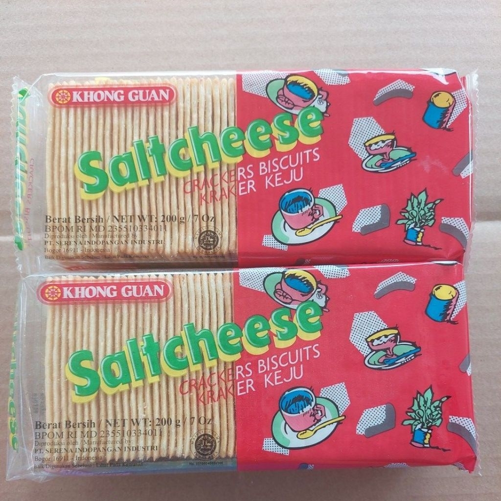 

Saltchese Crackers Keju 200 Gram