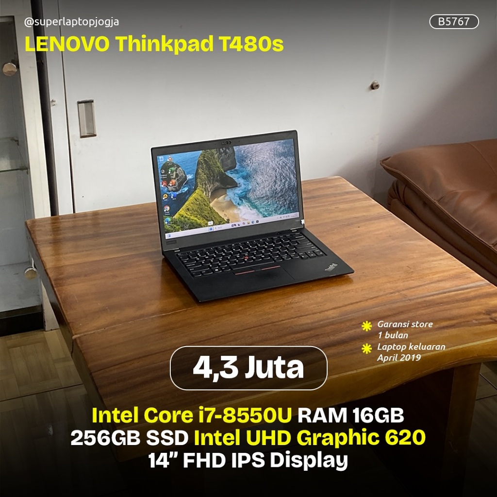 Lenovo Thinkpad T480s