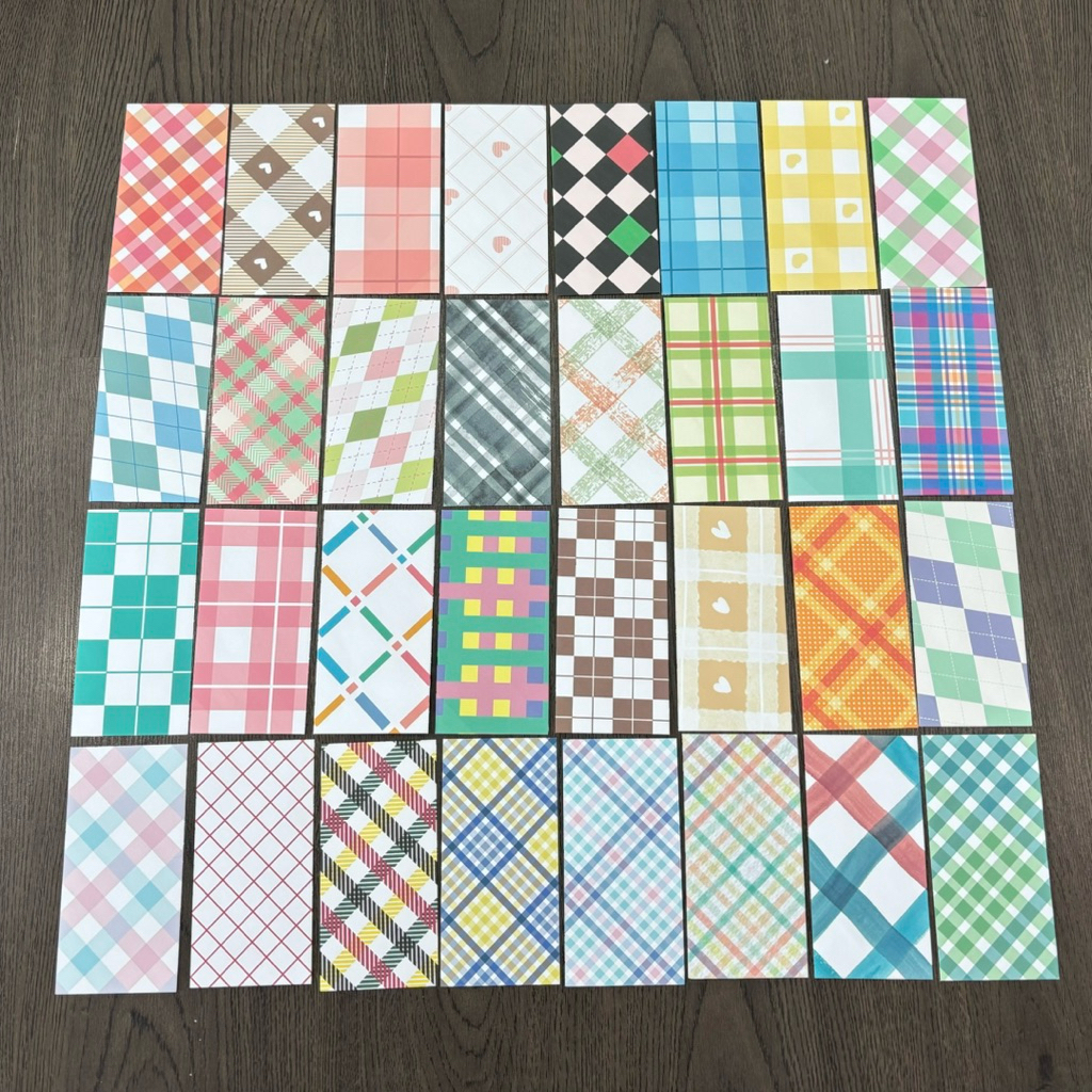 

Random Amplop Panjang Aesthetic Motif Gingham Chess Checkered