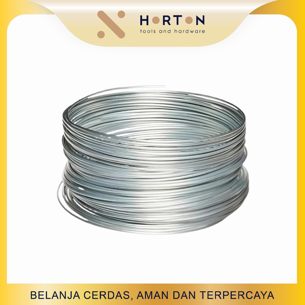 PER ROLL Kawat Seng Galvanis / Kawat Licin Bwg 25 Kg