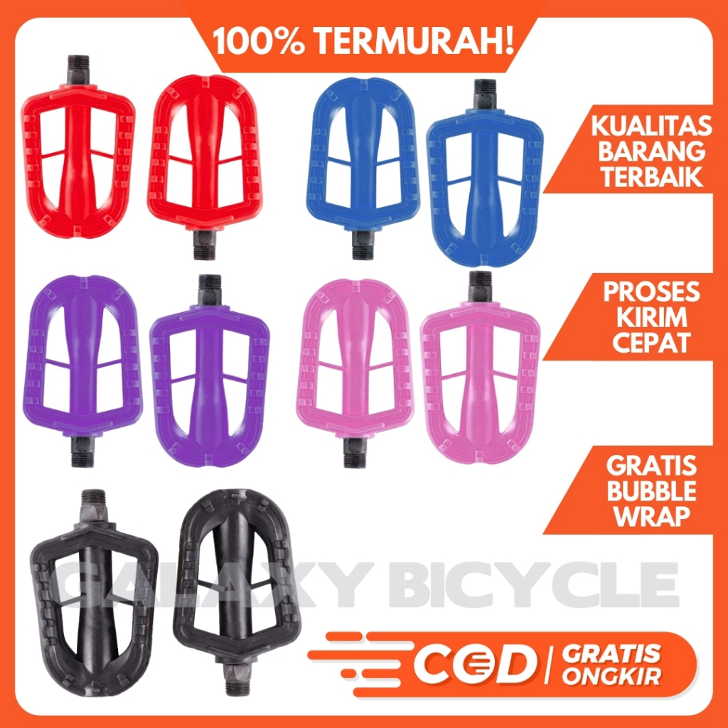 Pedal Sepeda Anak 12 14 16 18 20 Inch PV1 As Kecil Pedal Sepeda BMX  Sepeda Anak Mini London Taxi Se