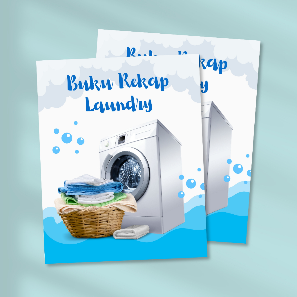 

Buku Rekap Usaha Laundry / Buku Catatan Keuangan