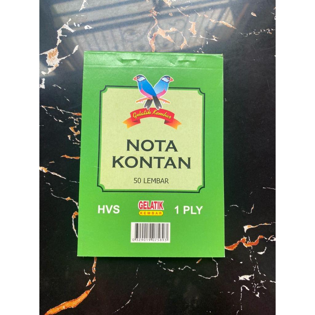

Nota Kontan Gelatik Kembar