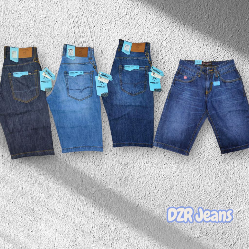 Celana Jeans Premium_FAROS_Pendek_Pria_Cowok_BrandLocal_VIRAL_HighQuality_BestProduct