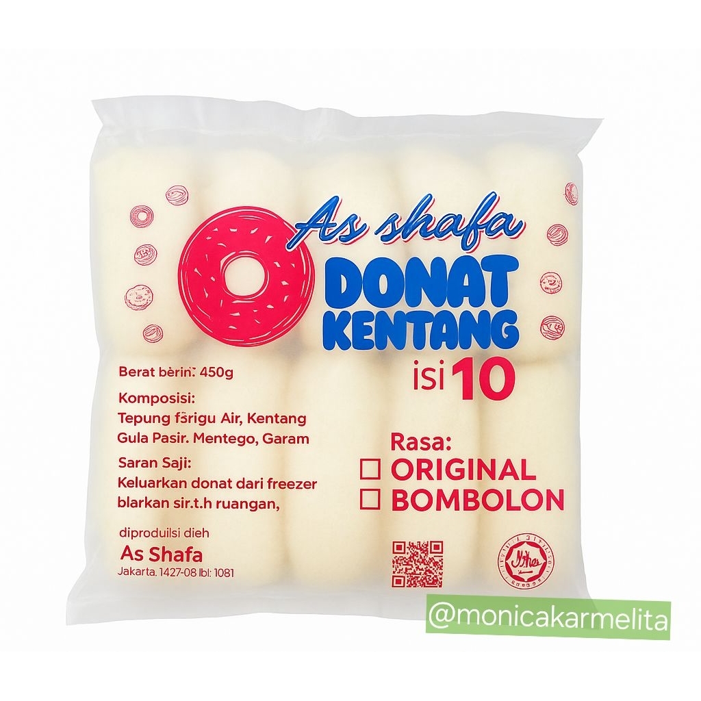 

Bomboloni Isi 10 – Lembut, Manis Pas, Isi Coklat Lumer, Halal