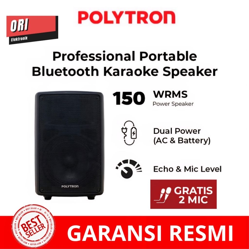 POLYTRON SPEAKER PORTABLE PAS PRO 8F3