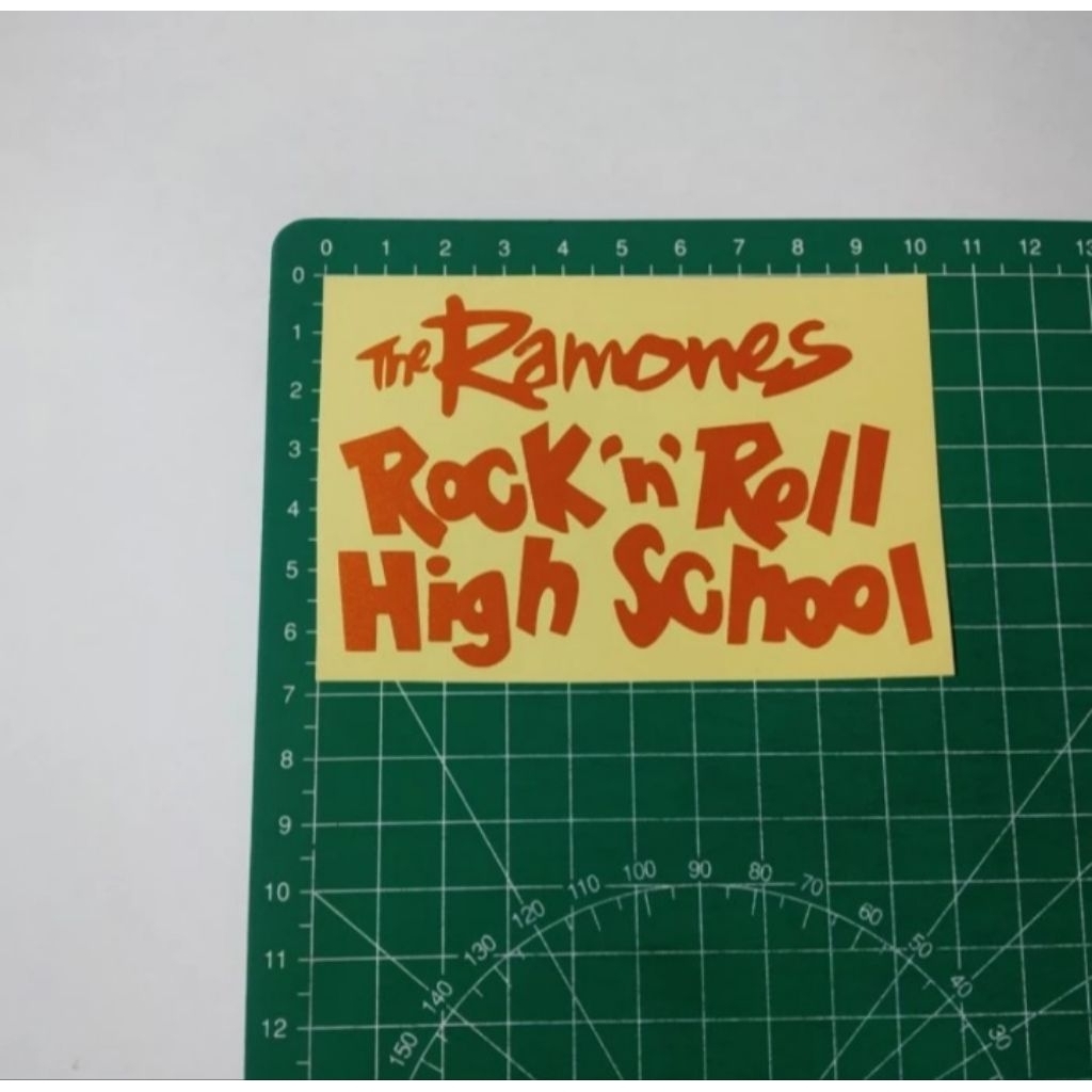 

stiker cutting ramones