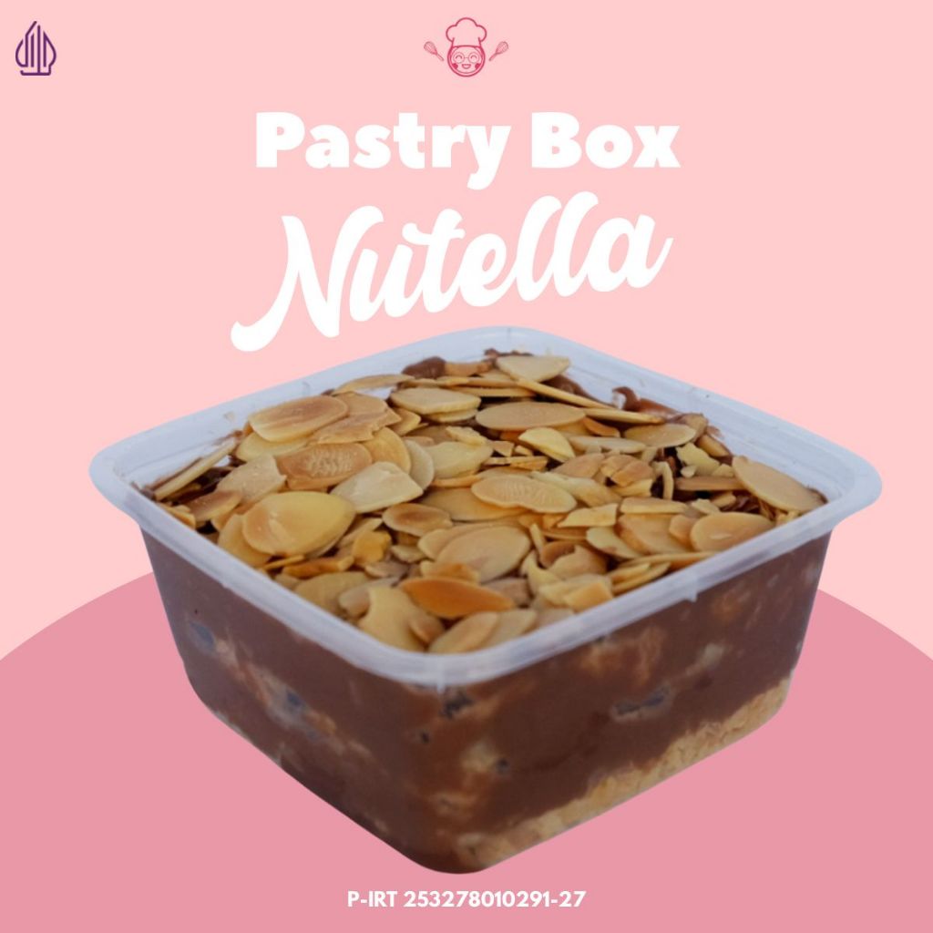

Pastry Box Nutella / Matcha / Cheese Kacang Almond - Yayang Dessert