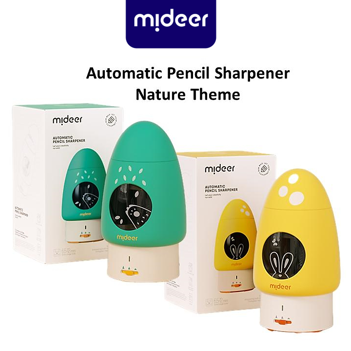 

Mideer Automatic Pencil Sharpener Nature Theme Mainan Edukasi Anak