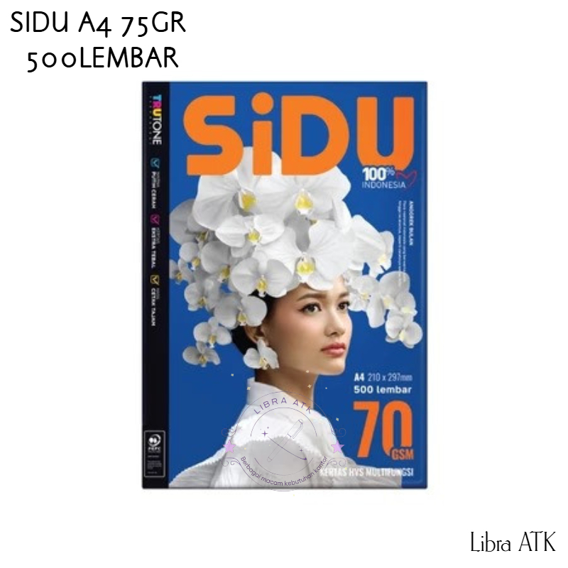 

SIDU KERTAS HVS 70GR A4 KERTAS FOTOCOPY / Rekomendasi