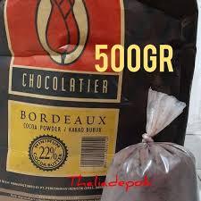 

TULIP BOURDEUX COKLAT BUBUK ECER 500GR,CAMPURAN ADONAN,TOPPING DLL