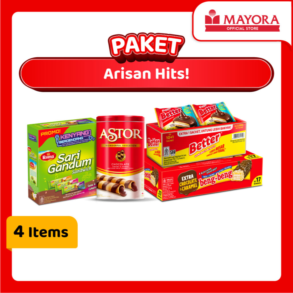 

Paket Arisan Hits! Dari Mayora