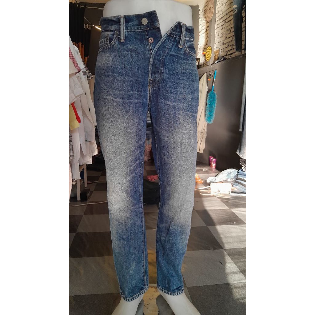CELANA JEANS SECOND| GAP DENIM|KANCING TEMBAK| SLIMFIT
