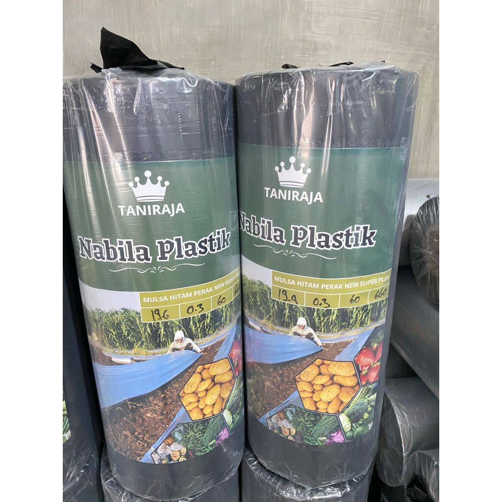 MULSA HITAM PERAK KUALITAS SUPER PLUS+++ LEBAR 60/120CM