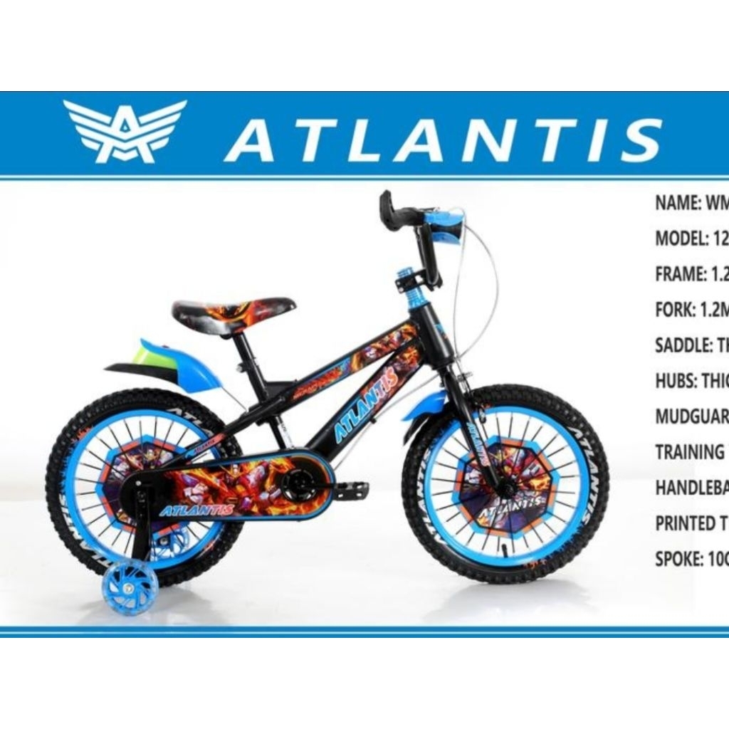 Sepeda Anak BMX Atlantis Merapi 12Inch musik