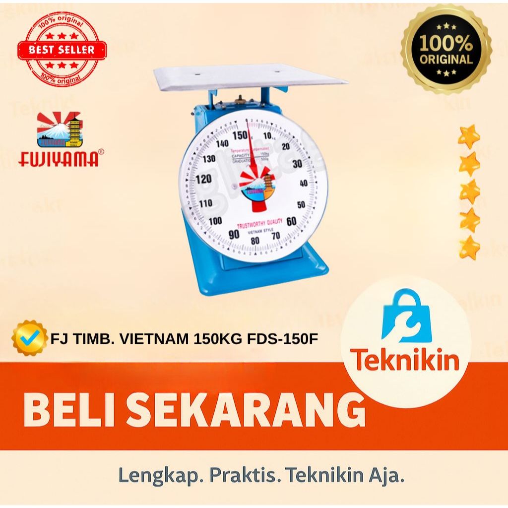 Timbangan duduk manual 150kg jarum FUJIYAMA JAPAN