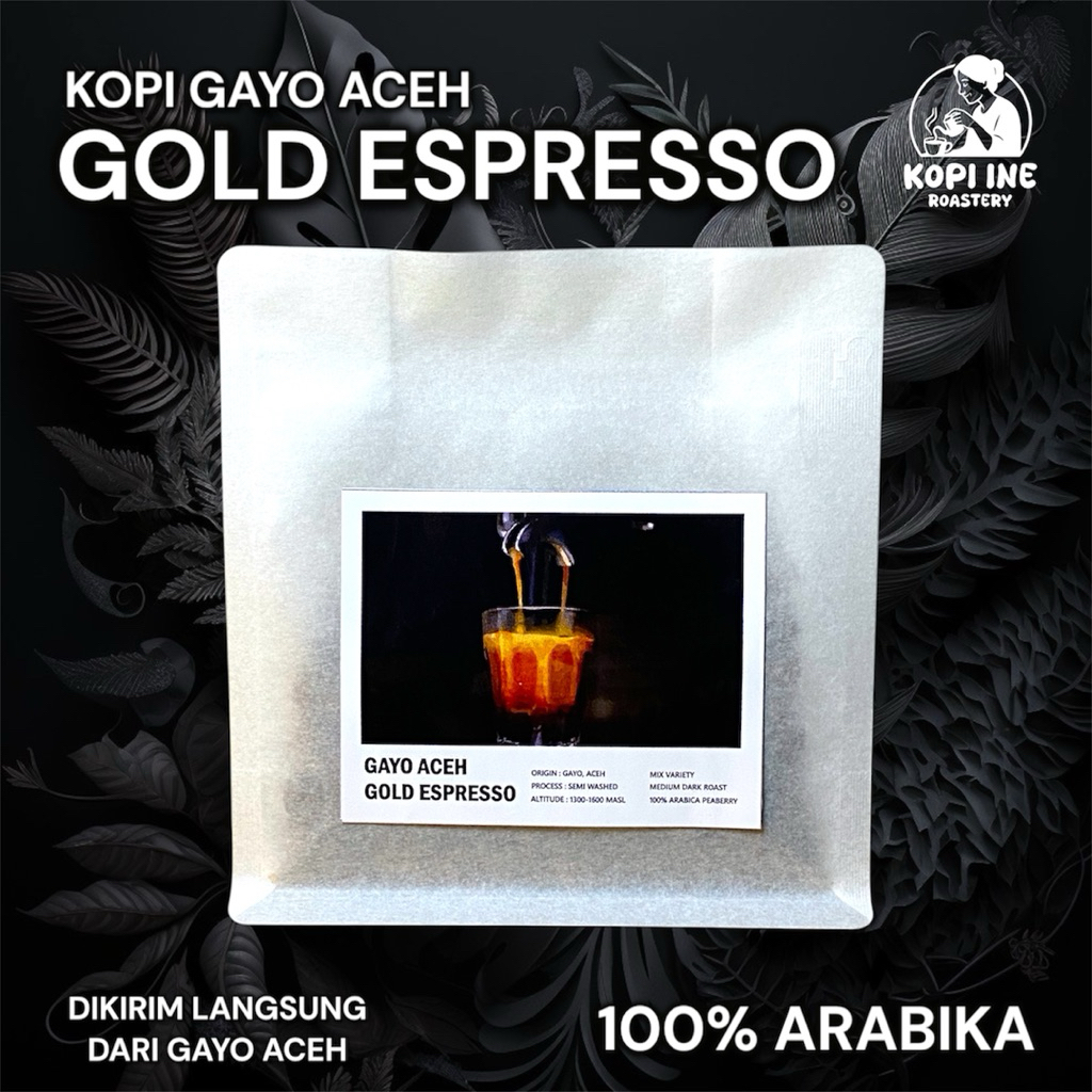 

Kopi Gayo Aceh Arabika Peaberry Gold Espresso-Single Origin Specialty Coffee